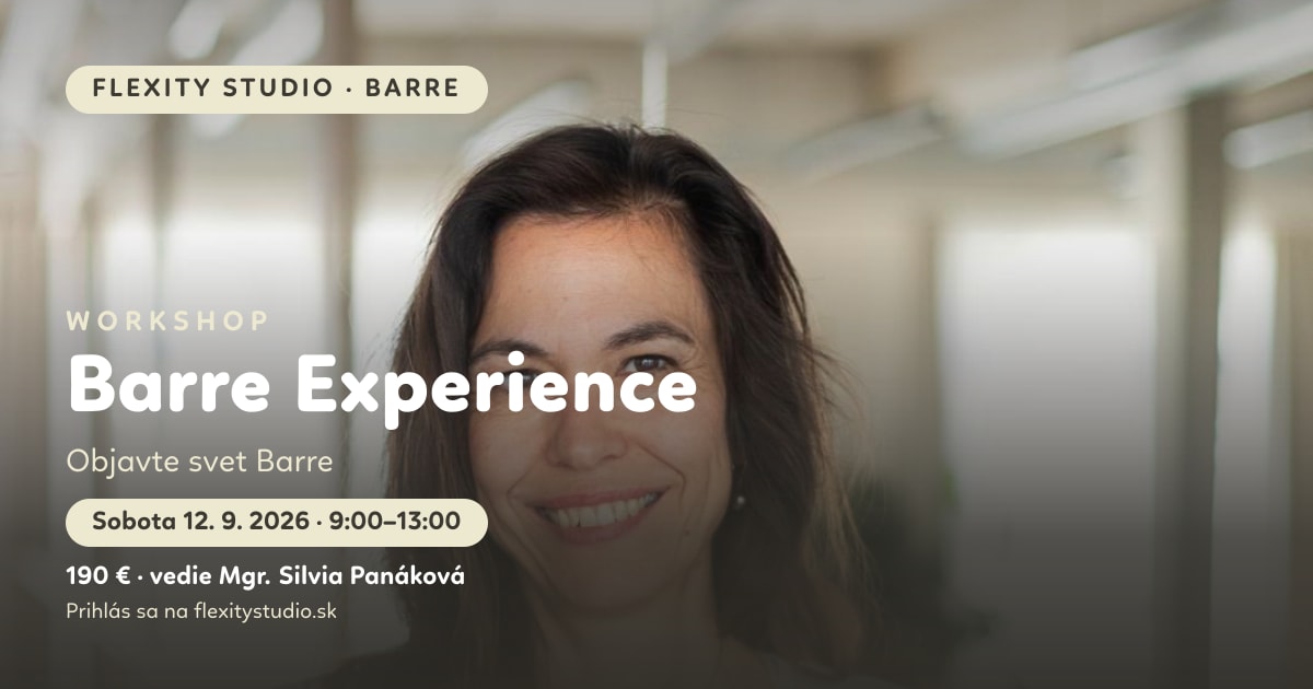 Barre pre začiatočníčky — prvá lekcia vo Flexity Studio